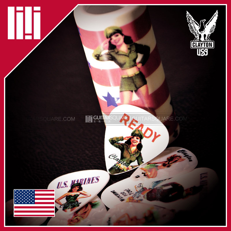 US imports Clayton US hot sister America Hotties collection to remember electric wood guitar plice sheet