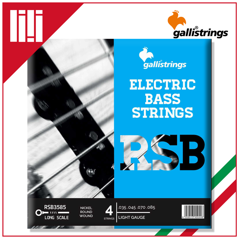 Italian Galli Strings 8% Nickel-Plated Steel Round Wound Bass Strings Rsb 4-String 5-String 6-String Italian Galli Strings 8% Nickel-Plated Steel Round Wound Bass Strings Rsb 4-String 5-String 6-String