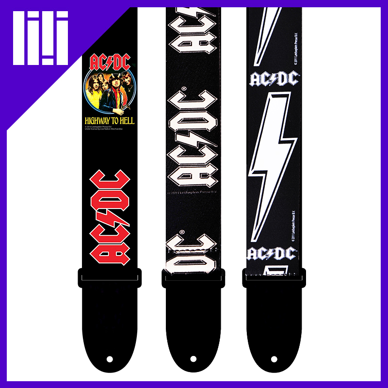 Perris Pires AC DC band Genuine Authorising Signature of Electric Wood Guitar Bex Braces-Taobao