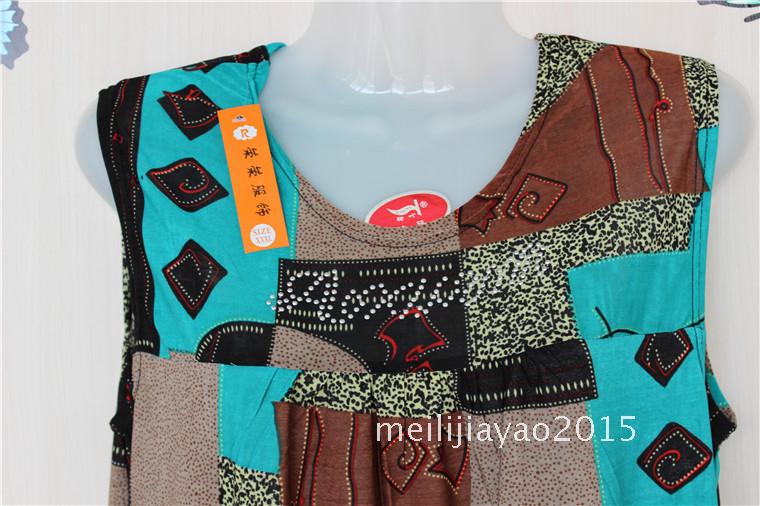 Kích thước lớn nữ T-Shirt trung niên nữ vest mùa hè mẹ nạp tay kích thước lớn T-Shirt lớn tuổi kích thước băng lụa áo sơ mi nhỏ áo sơ mi nữ trung niên
