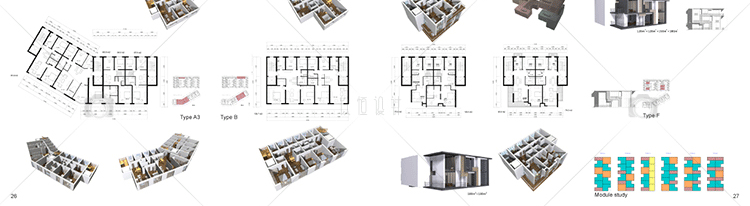 JZ25-建筑系申请出国留学建筑作品集毕业设计集 原创设计...-8