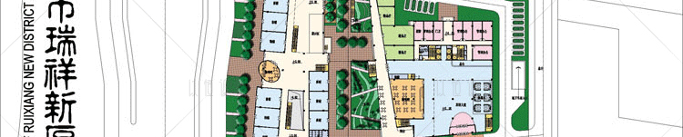JZ86-商业街商业中心规划设计方案文本效果平面图 原创设...-53