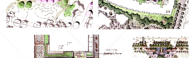 J07-景观细部设计手绘节点设计临摹细节公园广场 原创设计...-13
