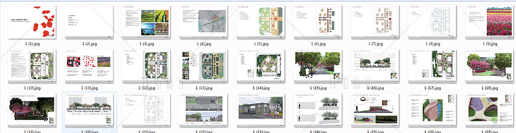 JZ91- 城市居住区设计景观规划案例 住宅文本方案原创设计...-2