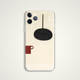 William Scott F268 Abstract Art Minimalist Cup Design Phone Case for iPhone 17, 16, 15, 14 and 13