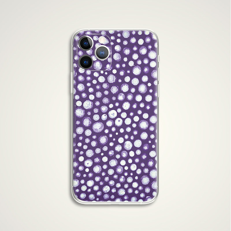 Yayoi Kusama Polka Dot Abstract Art Aesthetic Girls iPhone Case