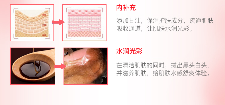 Bi Su Tang Run Yan Tear Mask 60g để trị mụn đầu đen, mụn đầu trắng, làm sạch lỗ chân lông, thanh lọc làn da xỉn màu mặt nạ yến tươi