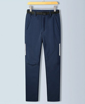 Autumn and winter stormtrooper pants men and women plus velvet thick windproof and waterproof ski pants outdoor mountaineering warm fleece soft shell pants