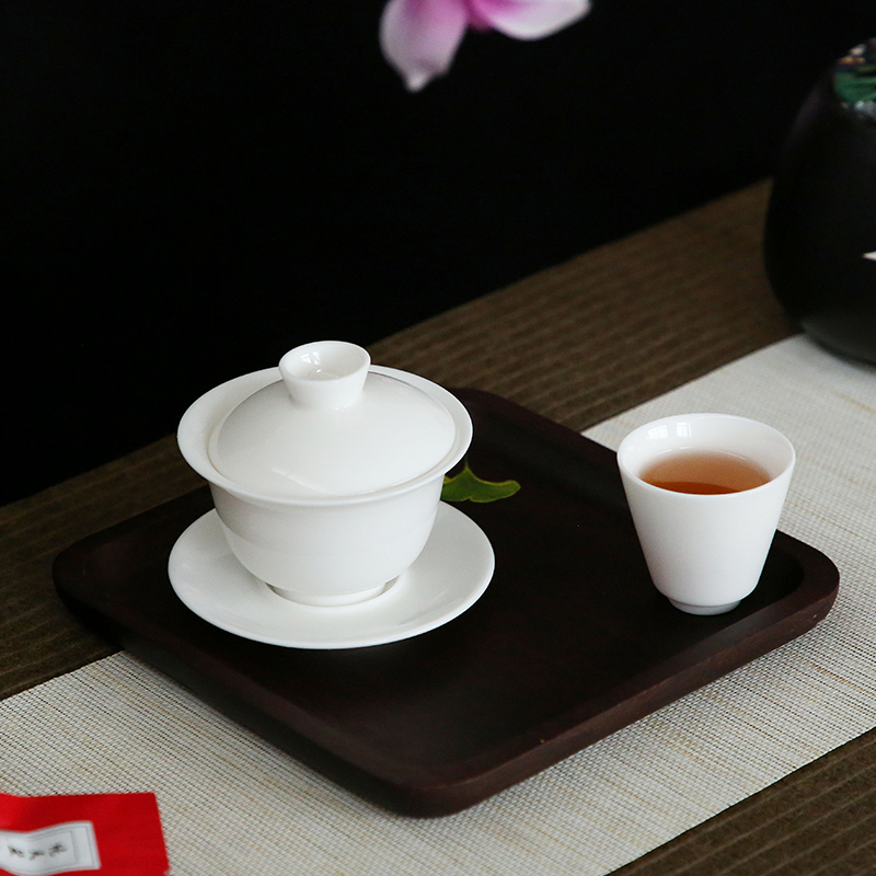 In floor bamboo dry plate of kung fu tea tea tray was contracted household dry dip saucer plate of restoring ancient ways