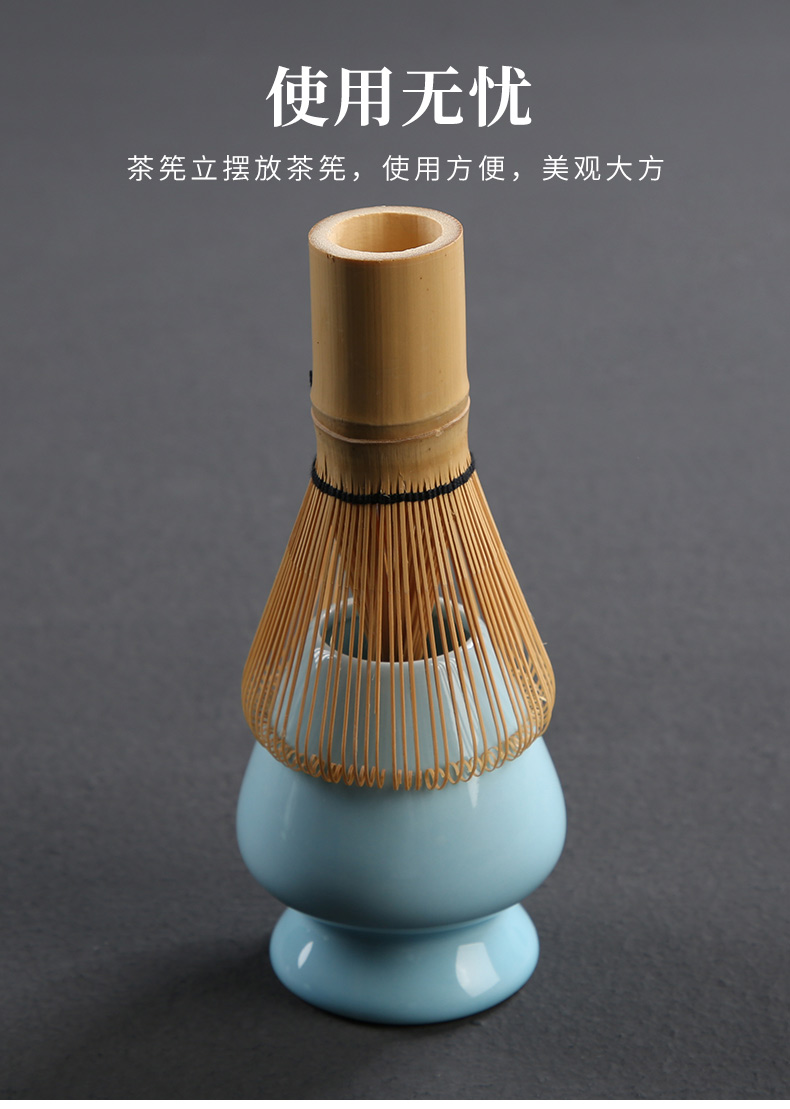 Japanese style in floor brush set one hundred this bamboo tea Xian matcha tea bowl instrument China tea set is zero