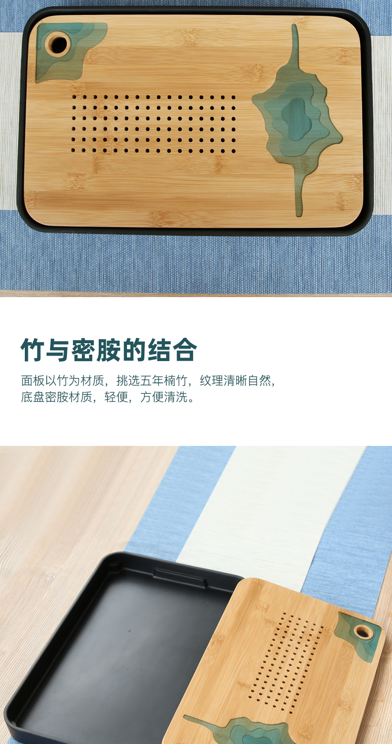 In building domestic Japanese office contracted dry tea tray ceramic teapot tea set the set of kung fu tea set
