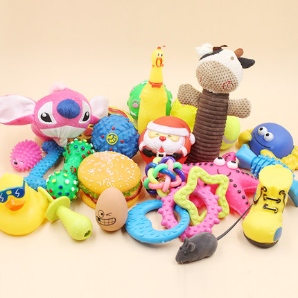 Small Darling Toy Cat Dog Pet Toy Vocal Ball Cat Catch Ball Pet Supplies Toy Rubber Ball