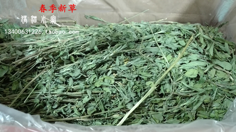 Pig Cat Purple Flower Clover Grass 1KG Dragon Cat Rabbit Grass Guinea Pig Feed Dry Grass Clover Grass Whole Trunk
