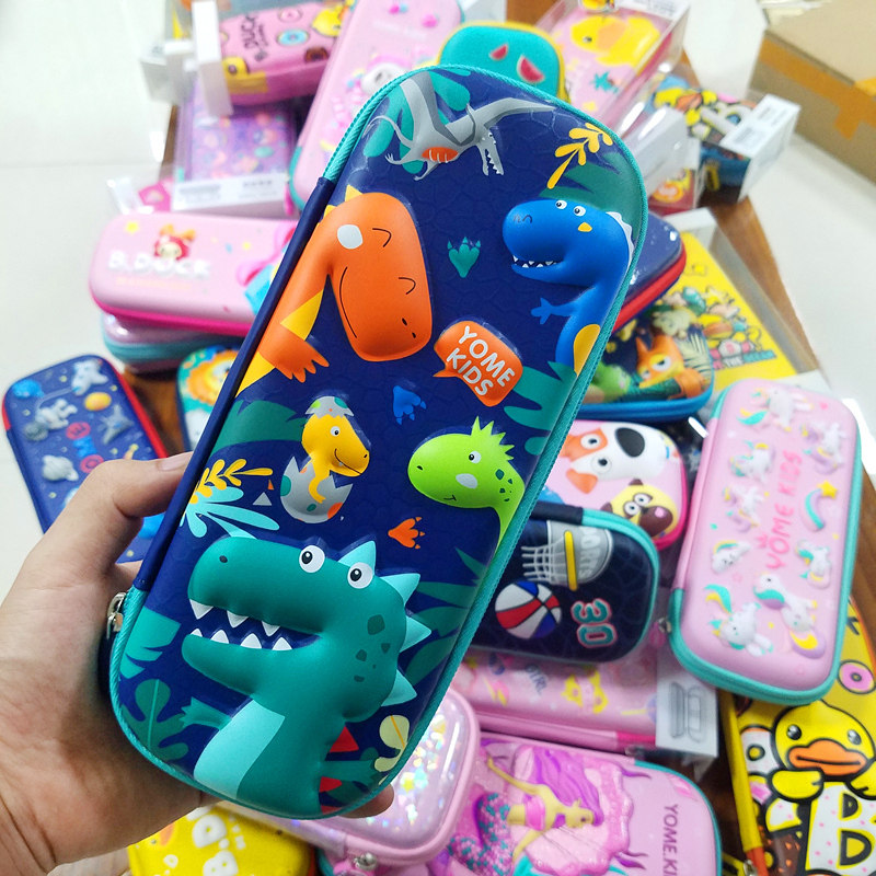 yome elementary school children's pencil case kindergarten male children female large capacity pen bag lead pencil case cute brief multifunction