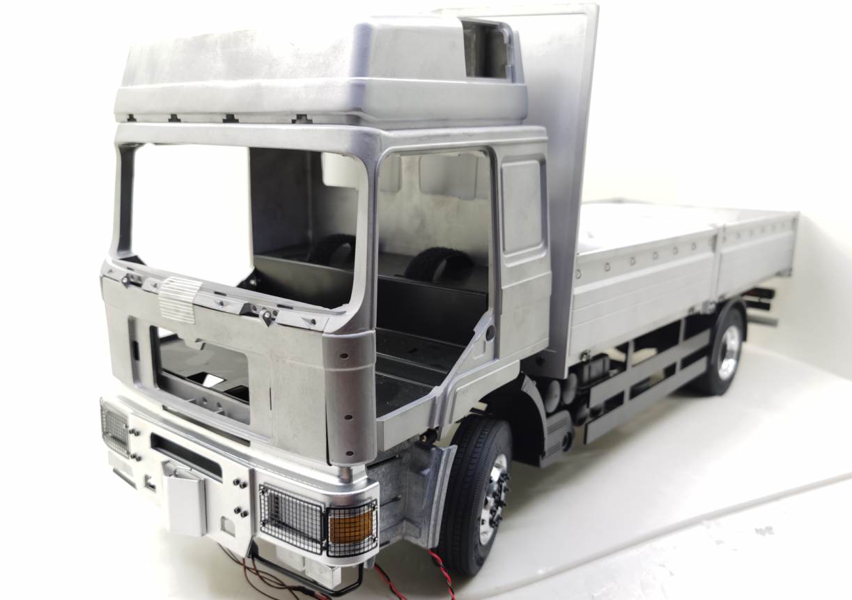 Degree Ersatzteile Metall-Frontstoßstange für Toys JXModel Man F2000 1/14 RC Traktor LKW Automodell – Detail 3