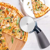 MOLYE pizza roller knife vertical household stainless steel pizza cutting tool special knife cutter