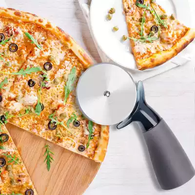 MOLYE pizza roller knife Vertical household stainless steel pizza cutting tool special knife cutter