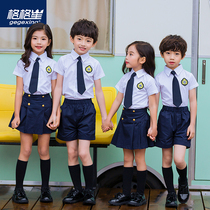 New kindergarten garden clothes summer clothes primary school school uniforms class clothes summer suits fashion men and women British college style