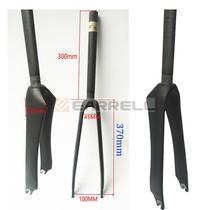 No sign UD matt carbon tattoo road car front fork full carbon fiber front fork hard fork bike front fork carbon fork