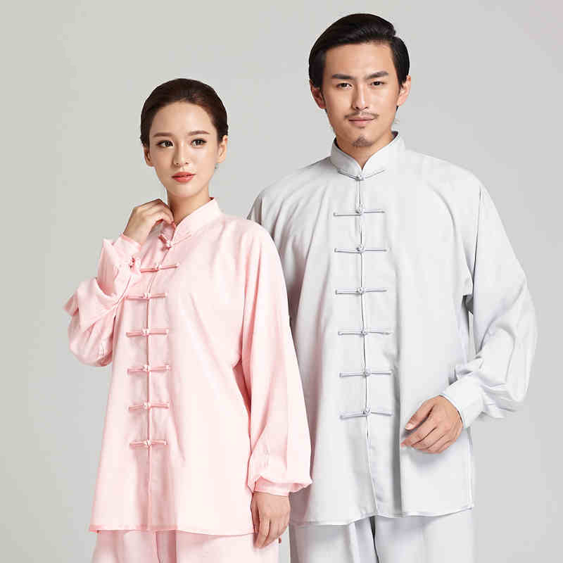 Cotton Hemp Tai Chi Clothing Men and Men Chinese Wind Summer Chinese Old Age Tai Chi Practiced Martial Arts Performance Martial Arts Performance Taijiquan Costume