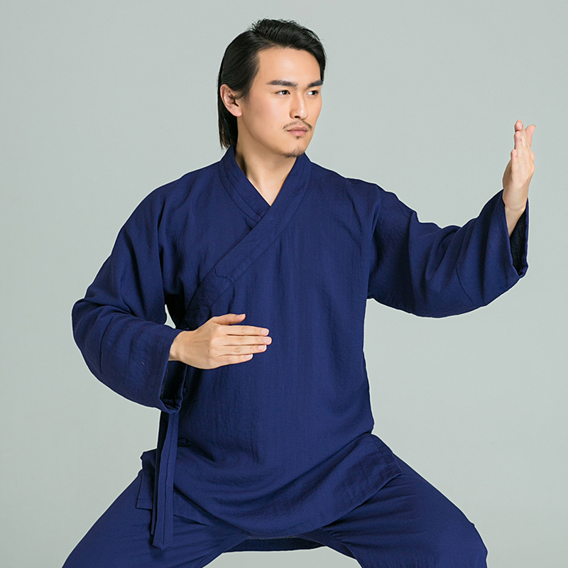 Tai Chi clothing men's clothing linen exercise clothes women's robes ...