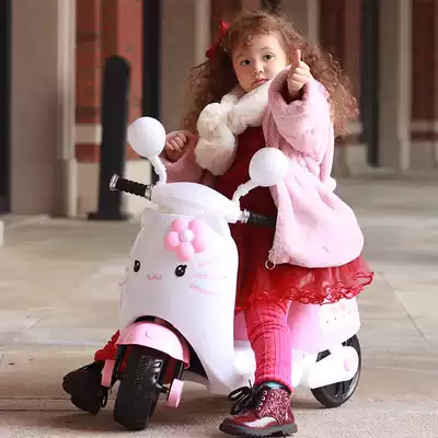 Children's electric car can sit men and women, children, babies, infants, children, tricycle battery charging toys, children