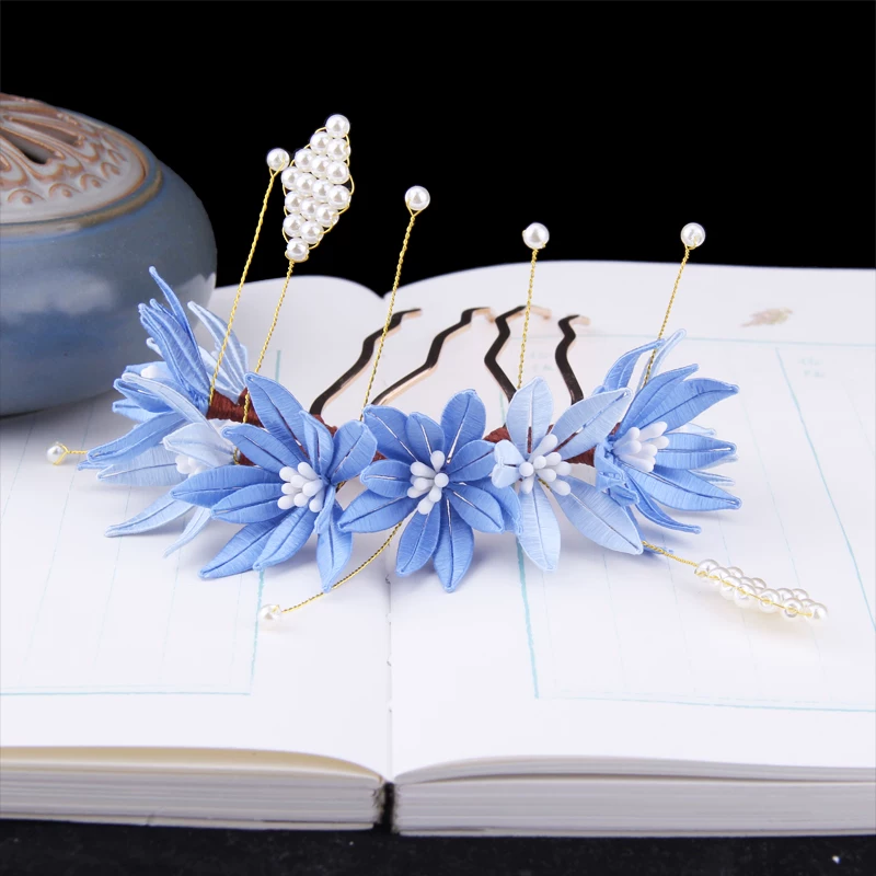 Китайская заколка, набор материалов handmade, сумочка, ханфу, аксессуар для волос, зажим для волос, шелковые нити, провод, DIY, без подрезания