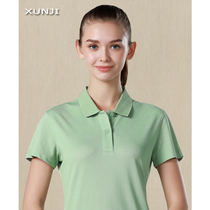 Customized work clothes staff work clothes large size polo shirts men and women team building cultural shirts printing map supermarket group clothing