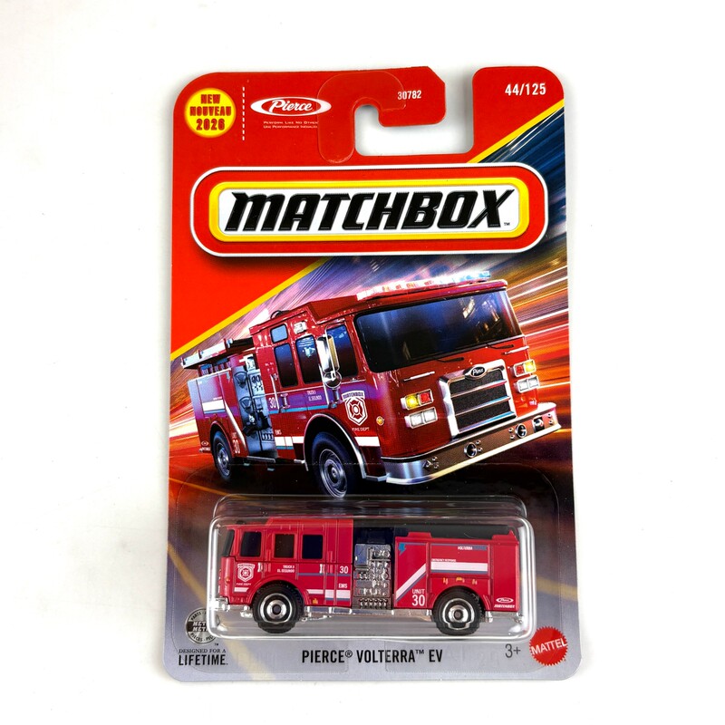 Matchbox 30782 City Heroes Alloy Car Children's Toy - Fire Truck Pierce Volterra Ev