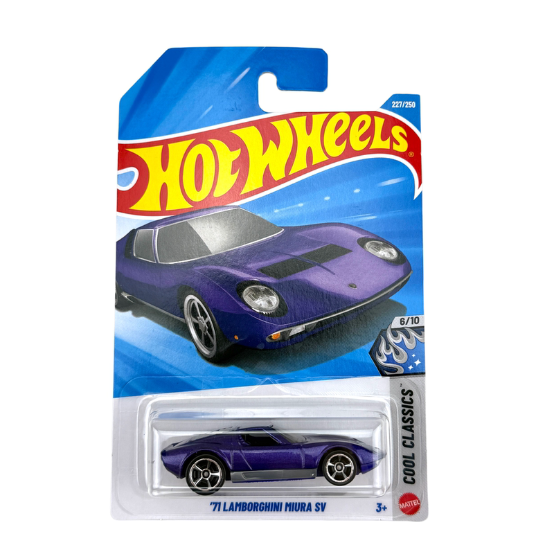 Hot Wheels C4982 Hot Little Sports Car Alloy Car - Lamborghini 71 Lamborghini Miura Sv
