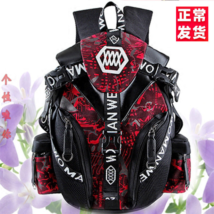 Helmet bike riding equipment Knight full helmet motorcycle men's off-road backpack waterproof retro personality