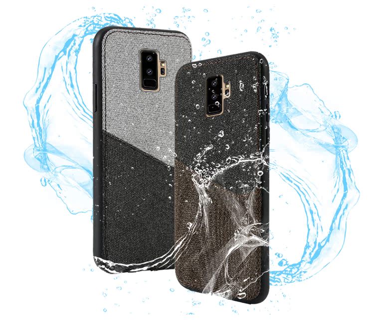 Samsung s9 vỏ điện thoại di động s9 + vỏ bảo vệ ban đầu note8 da mềm s8 + cộng với chống rơi G9650 cá tính kinh doanh G9550 khung từ xe cơ sở nam châm từ tính phụ kiện nam nữ