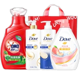 Благотворительный подарок компании на 1 мая ко Дню труда. Средство для стирки волос и набор для ванны разошлют сотрудникам средства для стирки и купания.