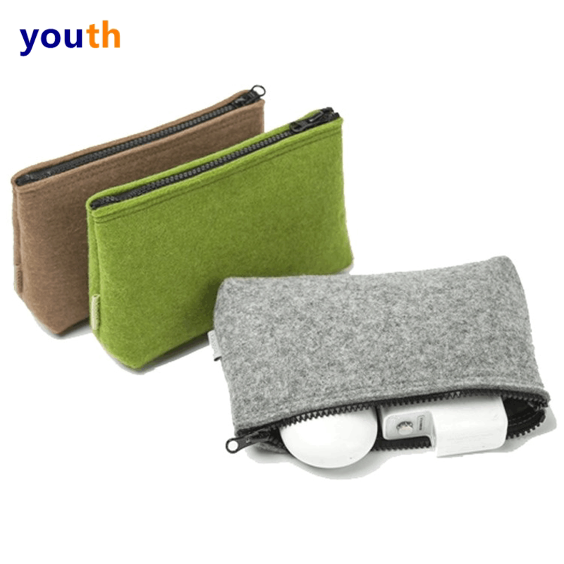 Apple macbook computer mouse storage bag digital organizer bag data cable accessories bag power supply storage - Taobao