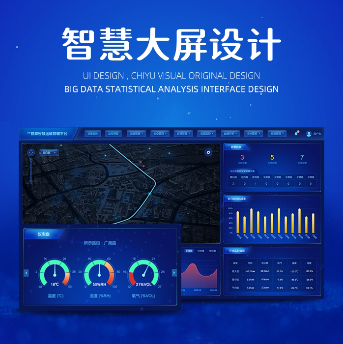 数据大屏UI设计:让数据“说话”的艺术-UI-淘宝好物网