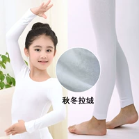 Белый верх+белые девять очков [осень и зима/тонкий бархат]