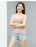 Цвет кожи [перспективная сетка] Короткие рукава вершины