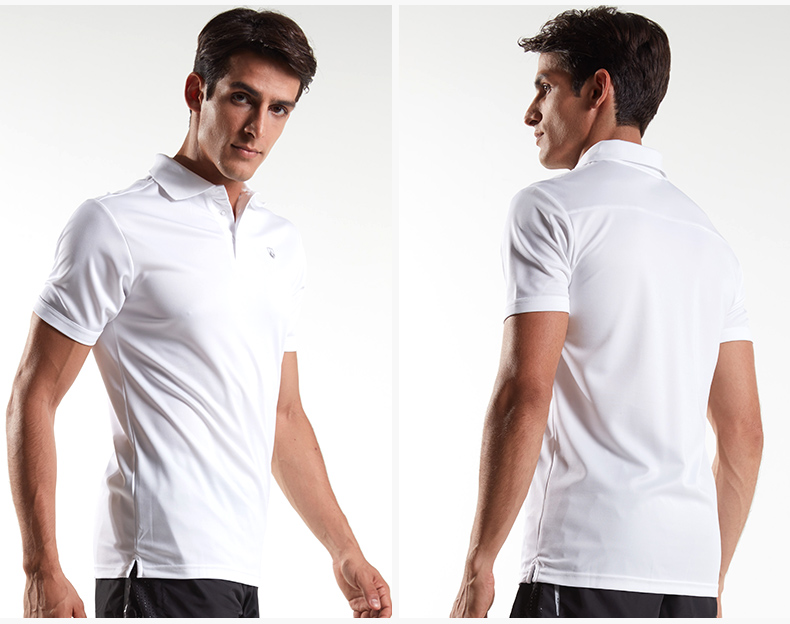 Lực lượng cho thể thao t- shirt nam nhanh chóng làm khô marathon chạy áo sơ mi đào tạo ngắn tay đáy áo giải trí ngoài trời polo áo sơ mi áo polo dài tay