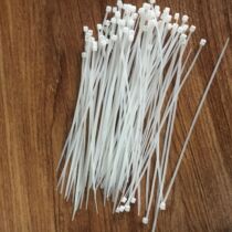 Nylon plastic cable ties White self-locking cable ties Tie arches with cable ties Tie silk Wedding tie flower balls White ribbon