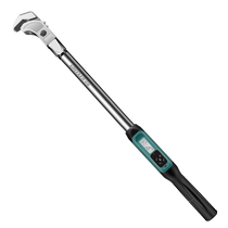 Green forest steel reinforcement torsion wrench number of display straight thread sleeves scale moment wrench tube pliers-type torque moment detection
