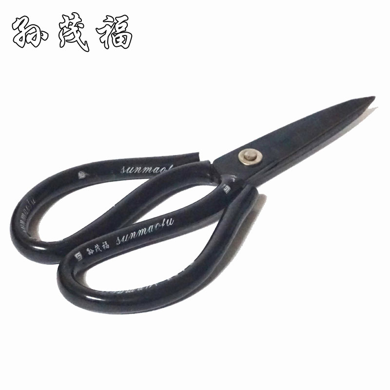Sun Maofu scissors household civilian B2B3B4B5 industrial tailor textile leather clothing anti - rust manganese steel promotion promotion