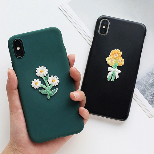 Штаны, сумка, самоклеющийся пластырь, в цветочек, с вышивкой