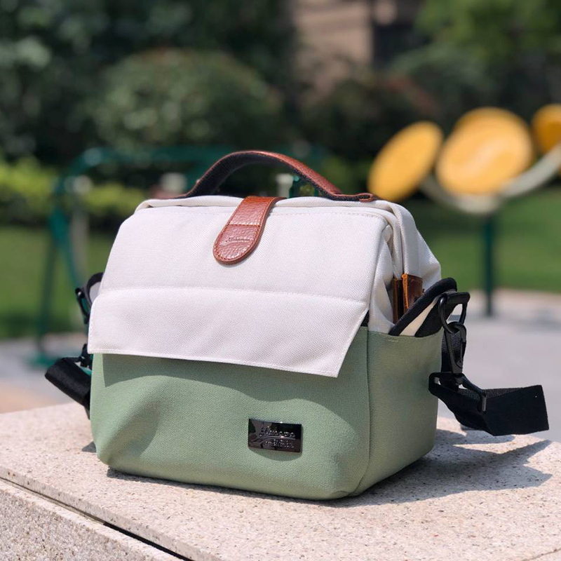 Ginifor 61132 Mirrorless Camera Bag, Suitable for Dslr Photography, Compatible with Fuji, Sony, Canon, Unisex, Crossbody, Shockproof