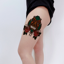 SCHOOL orangutan male and female sexy waterproof durable tattoo sticker tattoo big coffee tattoo master joint name Original