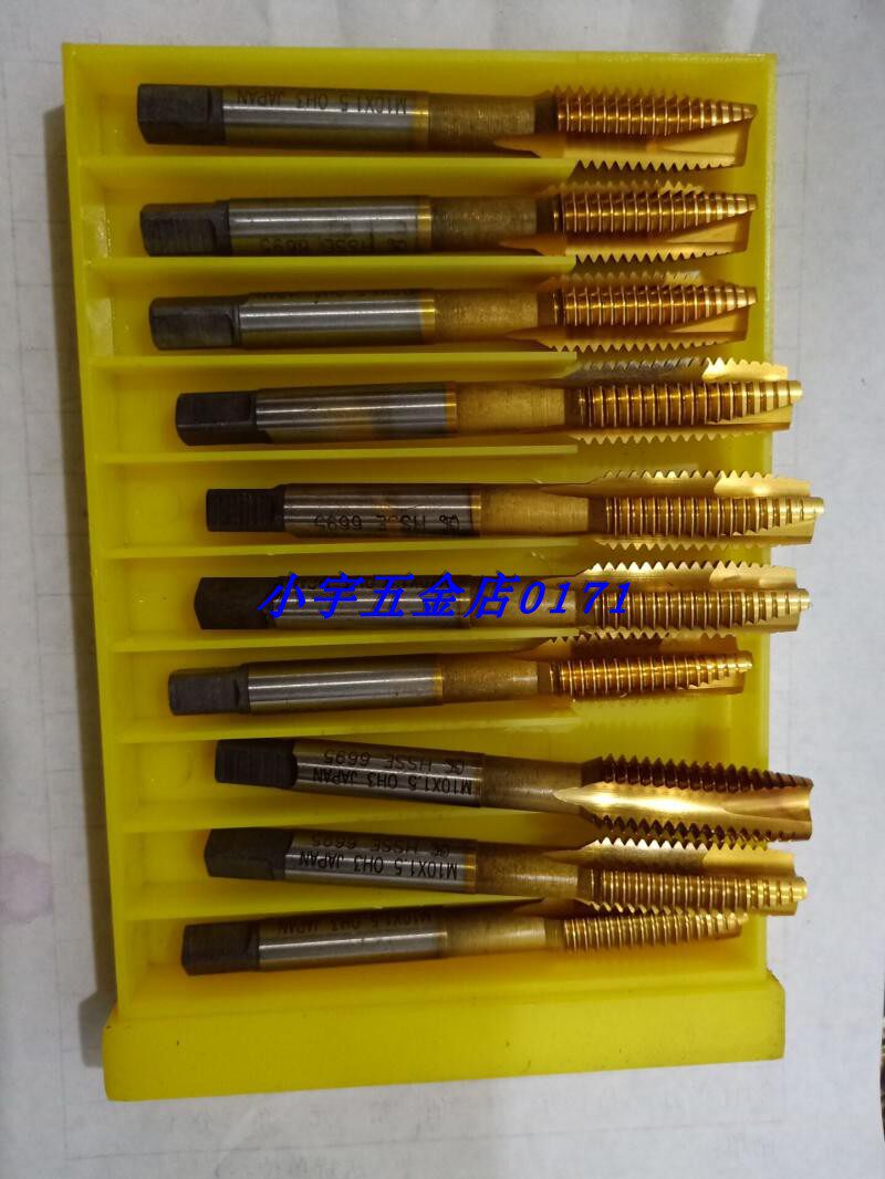 Imported titanium-coated screw tip machine screw tapping screw tapping OSG YAMAWA standard teeth m5 m10 m12 second-hand