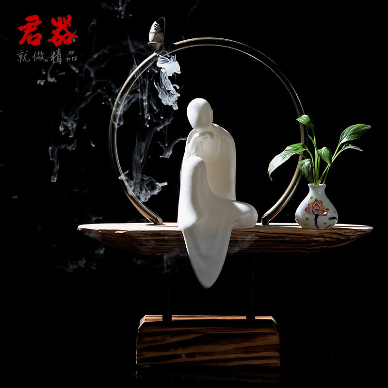 Jun ware manual household act the role ofing is tasted carefully - selected spice furnishing articles furnishing articles dehua white porcelain zen character series