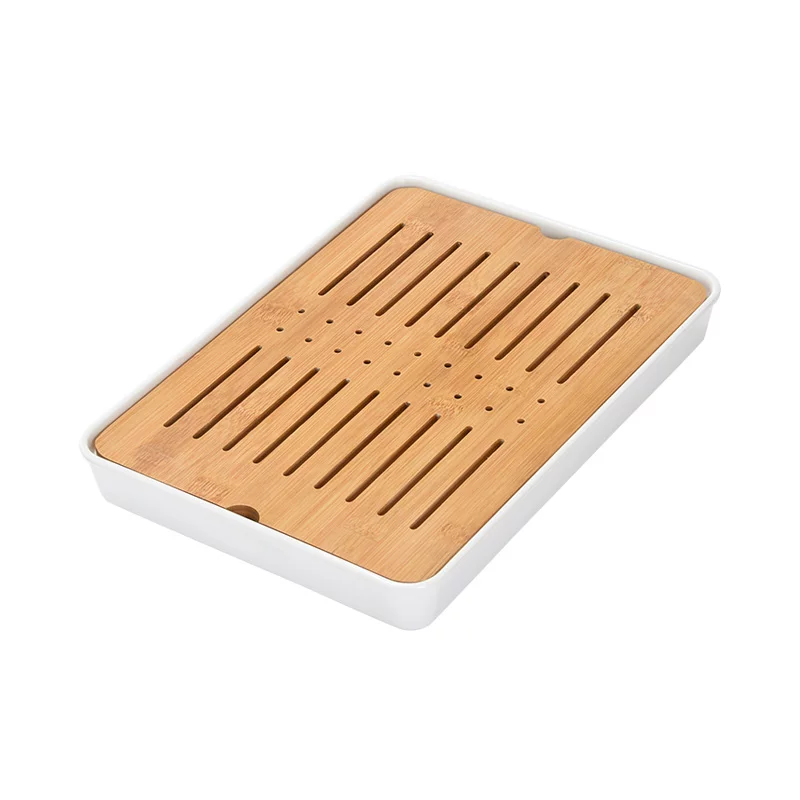 君器 Teaboard Household Little Tea Terrace Bamboo Storage Tea Sea Kung Fu Tea Settlement Tea Simple Tea Too Dry Drive Put