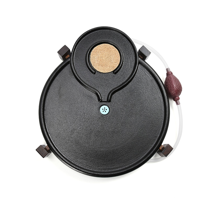 Jun ware fortunes tea tray was small ceramic tea sea row of black kettle bearing restoring ancient ways round the coarse TaoGan mercifully tray
