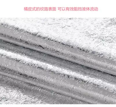 50 meters self-adhesive aluminum film integral cabinet mat sticker Wardrobe moisture-proof removable toilet paper drawer mat Paper aluminum foil oil-proof mat Waterproof kitchen mat
