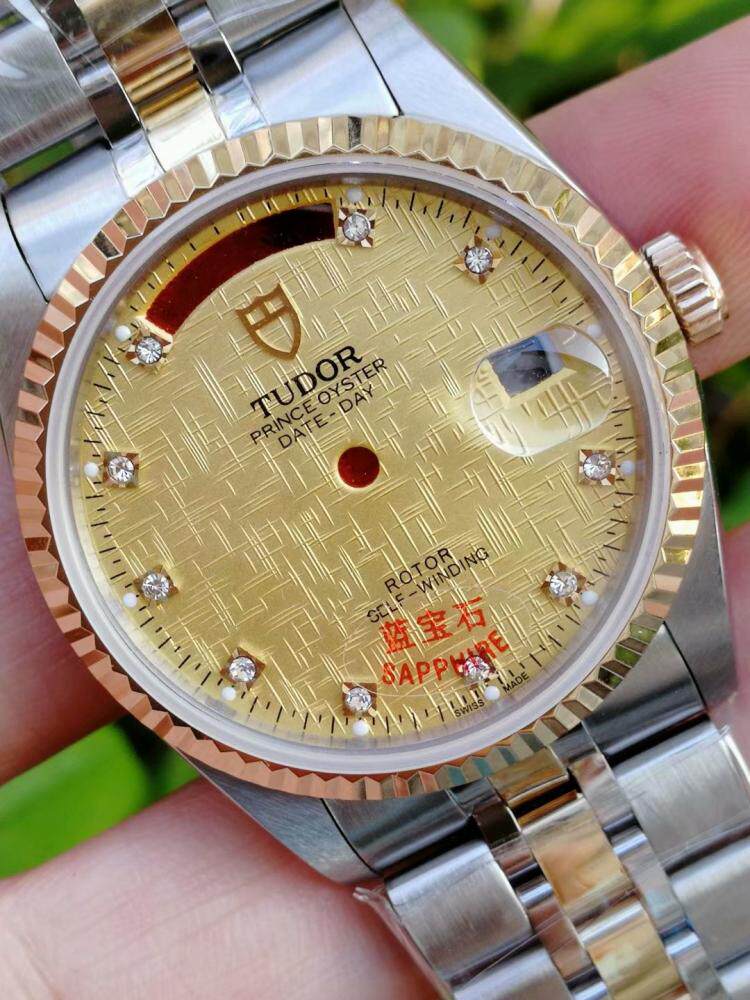 76213 semi-pack gold case suitable for ETA2834 2836 2846 SW240 2168 3169 case